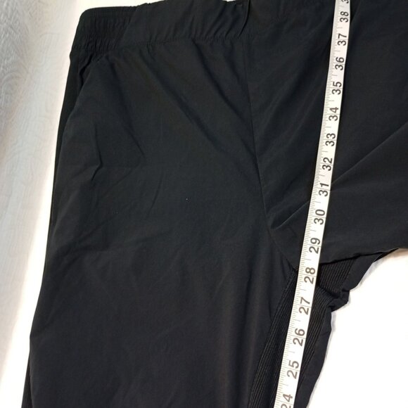 Hurley Women Black Jogger Pants Size L Elastic Waistband & Cuffs Comfortable Fit - Picture 8 of 9